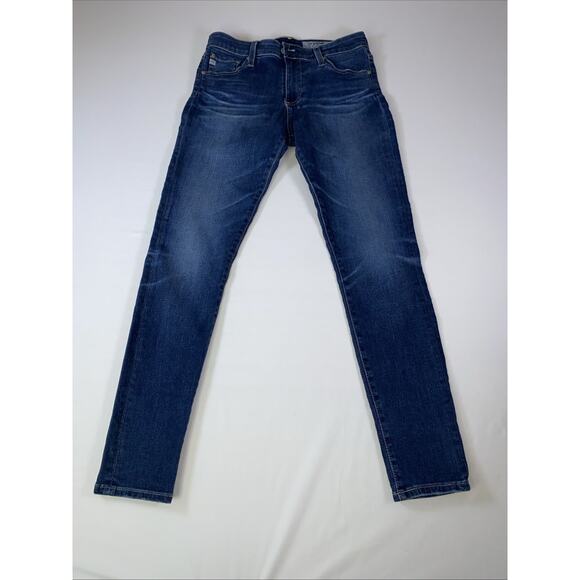 AG-ED Denim Adriano Goldschmied Farrah Skinny Ankle High-Rise Size 28R - Picture 1 of 8